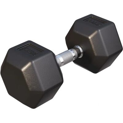 Gorilla Sports Hexagon Gummihantel 4-30 kg Gorilla Sports Hexagon Gummihantel 4-30 kg