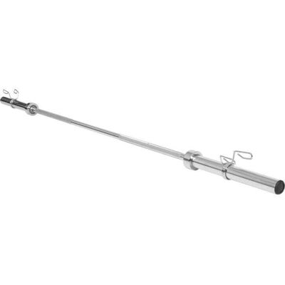 Gorilla Sports Viktstång - 218 cm - Silver - Olympisk Standard Gorilla Sports Viktstång - 218 cm - Silver - Olympisk Standard