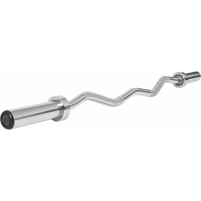 Barre curl olympique Gorilla Sports 50mm 120cm - Entraînement complet - Publicité Barre curl olympique Gorilla Sports 50mm 120cm - Entraînement complet - Publicité