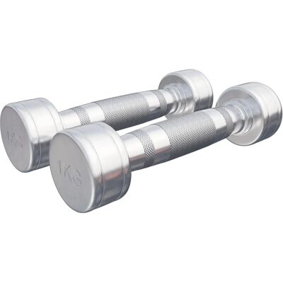 Gorilla Sports Kromade hantlar - 1-20kg Fitnessutrustning Gorilla Sports Kromade hantlar - 1-20kg Fitnessutrustning