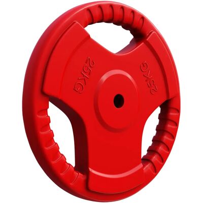 Gorilla Sports Żeliwne Talerze - 30/31mm, 1,25-25kg Gorilla Sports Żeliwne Talerze - 30/31mm, 1,25-25kg