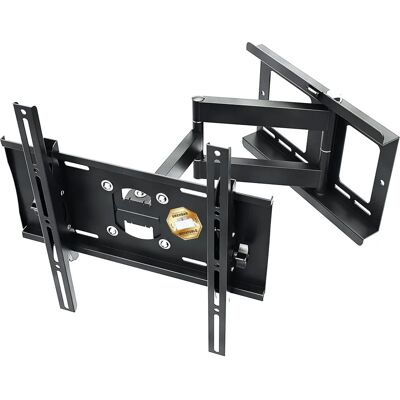 Ricoo Muurbeugel voor TV - Kantelbaar en draaibaar 31-65" Ricoo Muurbeugel voor TV - Kantelbaar en draaibaar 31-65"