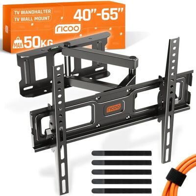RICOO - S6144 - Schwarz - 32-55 Zoll - TV-Halterung RICOO - S6144 - Schwarz - 32-55 Zoll - TV-Halterung