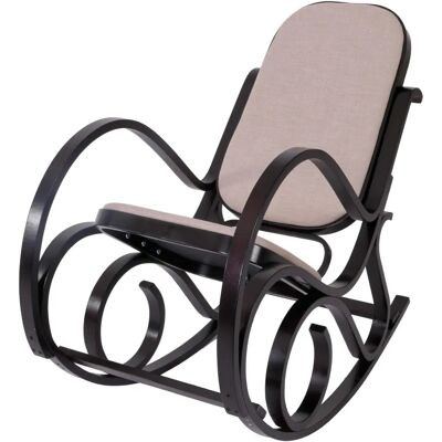 Mendler M41 Fauteuil à Bascule - Style Retro en Bois - Publicité Mendler M41 Fauteuil à Bascule - Style Retro en Bois - Publicité