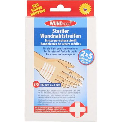 WUNDmed Sterile Wundverschlussbänder - Medizinisches Sterilband WUNDmed Sterile Wundverschlussbänder - Medizinisches Sterilband
