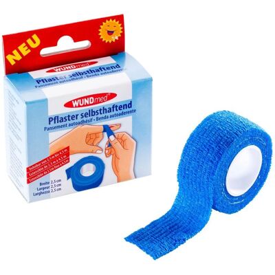Bandage WUNDmed 2,5cm - Auto-adhésif extensible - Publicité Bandage WUNDmed 2,5cm - Auto-adhésif extensible - Publicité