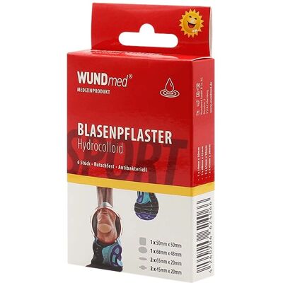 WUNDmed Hydrocolloid Blasenpflaster - Wundverband WUNDmed Hydrocolloid Blasenpflaster - Wundverband