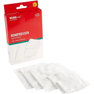Compresses en coton Wundmed - 3 tailles - Publicité Compresses en coton Wundmed - 3 tailles - Publicité