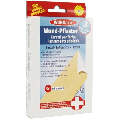 Pansement découpable WUNDmed - Couverture pour plaies superficielles 0,5m x 6cm - Publicité Pansement découpable WUNDmed - Couverture pour plaies superficielles 0,5m x 6cm - Publicité