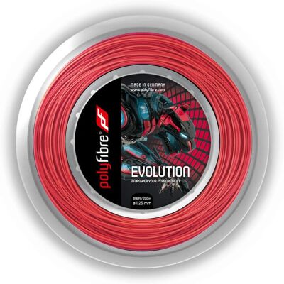 Polyfibre Evolution Tennissait - Rot - 1,30mm Polyfibre Evolution Tennissait - Rot - 1,30mm