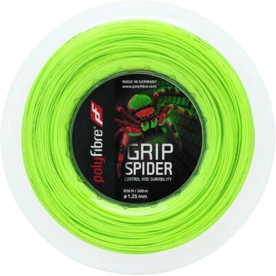 String da tennis Polyfibre Grip Spider - Verde - 1.25mm String da tennis Polyfibre Grip Spider - Verde - 1.25mm