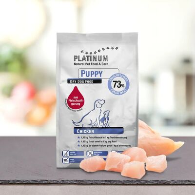 Platinum Puppy Kylling - Hundemat - Høyt Kjøtt & Naturlig Platinum Puppy Kylling - Hundemat - Høyt Kjøtt & Naturlig