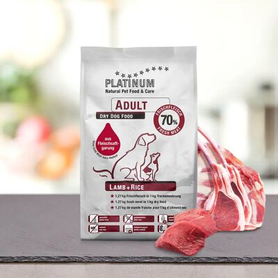 Platinum Lamm + Reis 1,5 kg - Hundefutter Platinum Lamm + Reis 1,5 kg - Hundefutter