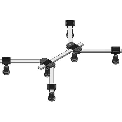 mabo Sanitec Verstellbare Duschwannenbasis - Für 800x800 bis 1200x1200mm mabo Sanitec Verstellbare Duschwannenbasis - Für 800x800 bis 1200x1200mm