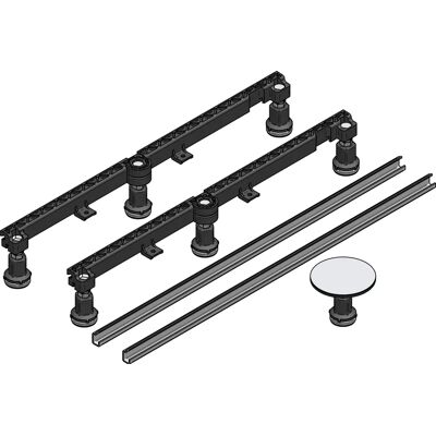 mabo Sanitec Erweiterungsset - 2000 mm für Duschwannen mabo Sanitec Erweiterungsset - 2000 mm für Duschwannen