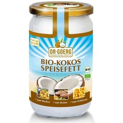 Aceite de coco ecológico y desodorizado Dr. Goerg - 500ml - Aceite de coco Aceite de coco ecológico y desodorizado Dr. Goerg - 500ml - Aceite de coco