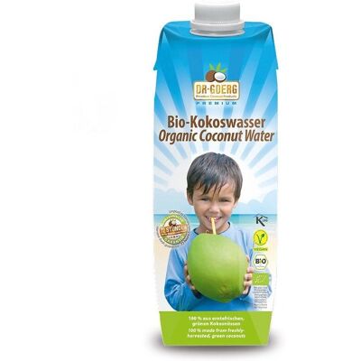 Agua de coco ecológico Dr. Goerg 1L - Verde Agua de coco ecológico Dr. Goerg 1L - Verde