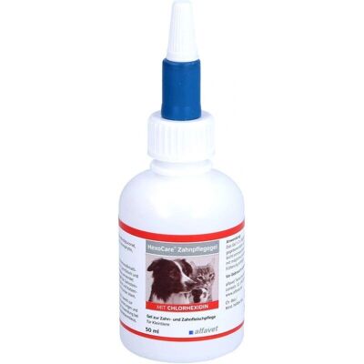 Hexocare Zahnpflegegel für Kleintiere - 50ml - Zahngel Hexocare Zahnpflegegel für Kleintiere - 50ml - Zahngel