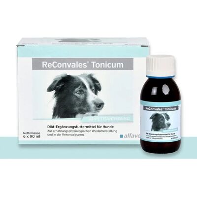 Reconvales Tonicum für Hunde - Flüssiges Ergänzungsfuttermittel Reconvales Tonicum für Hunde - Flüssiges Ergänzungsfuttermittel