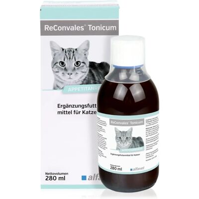 Reconvales Tonicum für Katzen - Appetitanregung & Nährstoffe Reconvales Tonicum für Katzen - Appetitanregung & Nährstoffe