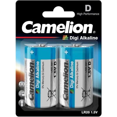 Camelion LR20 D Alkaline Batterie - 21000mAh Camelion LR20 D Alkaline Batterie - 21000mAh