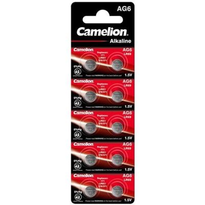 Camelion 12051006 Batterie - Quecksilberfrei AG6 - 10 Stk. Camelion 12051006 Batterie - Quecksilberfrei AG6 - 10 Stk.