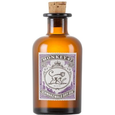 Monkey 47 Schwarzwald Dry Gin - Premium, 47 Botanicals, Mini 5cl Monkey 47 Schwarzwald Dry Gin - Premium, 47 Botanicals, Mini 5cl