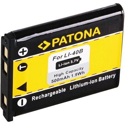 Patona Kameraakku Lithium-Ion - 500mAh Patona Kameraakku Lithium-Ion - 500mAh