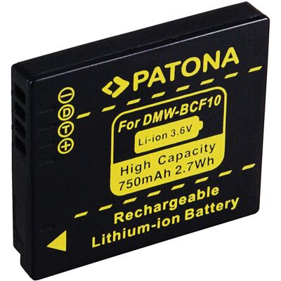 Batteria Patona DMC-FT1 per fotocamera - 750mAh Batteria Patona DMC-FT1 per fotocamera - 750mAh