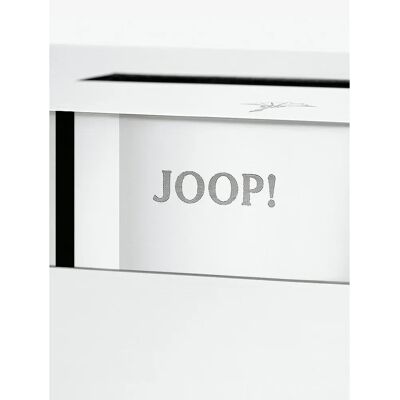 Joop! Chromeline Papiertuchbox Weiß Silber - Badaccessoires Joop! Chromeline Papiertuchbox Weiß Silber - Badaccessoires