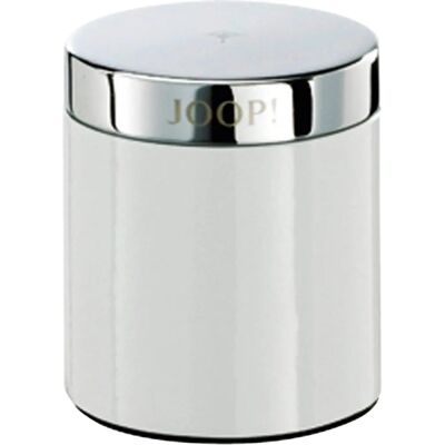 Joop! Chromeline Aufbewahrungsbox - Weiß, Chrom, 7,6cm Joop! Chromeline Aufbewahrungsbox - Weiß, Chrom, 7,6cm