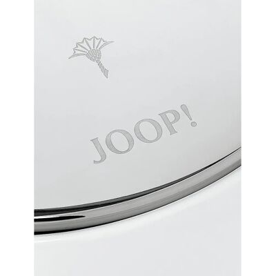 JOOP! Cubo de pedal Chromeline blanco - Accesorio de baño JOOP! Cubo de pedal Chromeline blanco - Accesorio de baño