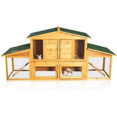 MELKO - xxl - 215 x 73 x 100 cm - Conigliera MELKO - xxl - 215 x 73 x 100 cm - Conigliera