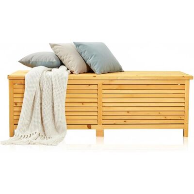 MELKO - Cushion Box Legno - Giardino - Scatola - Scatola da giardino MELKO - Cushion Box Legno - Giardino - Scatola - Scatola da giardino