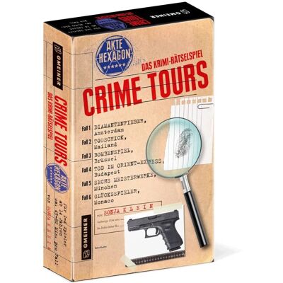 Gmeiner Crime Tours - Akte Hexagon - Detektivspiel Gmeiner Crime Tours - Akte Hexagon - Detektivspiel