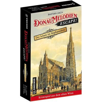 Gmeiner-Verlag Donaumelodien Escape - Skatten i Stephansdom - Brädspel Gmeiner-Verlag Donaumelodien Escape - Skatten i Stephansdom - Brädspel