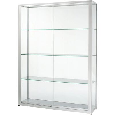 Vitrina Kaiserkraft - 2000mm, Plata, 2 Puertas correderas Vitrina Kaiserkraft - 2000mm, Plata, 2 Puertas correderas