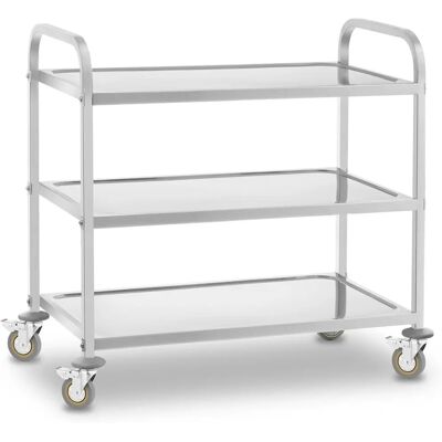 Royal Catering RCSW 3 Serveringsvagn - Turkos - 3 Hyllor - 500kg Royal Catering RCSW 3 Serveringsvagn - Turkos - 3 Hyllor - 500kg