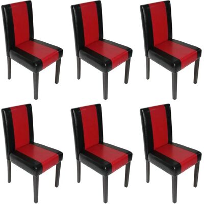 Mendler Set 6x Sedie Littau Ecopelle - Chaises de salle à manger - Publicité Mendler Set 6x Sedie Littau Ecopelle - Chaises de salle à manger - Publicité