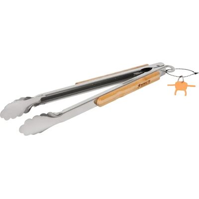 Monolith Edelstahl und Bambus Grillzange - 45cm Monolith Edelstahl und Bambus Grillzange - 45cm