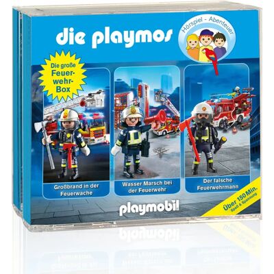Playmos Firefighter Adventure Box - Audio CD Set Playmos Firefighter Adventure Box - Audio CD Set