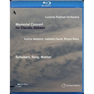 Memorial Concert for Claudio Abbado - Andris Nelsons Blu-Ray Memorial Concert for Claudio Abbado - Andris Nelsons Blu-Ray
