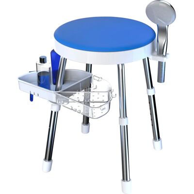 BISCHOF Blaue Dusch- und Badhocker - Dusch- und Badhocker BISCHOF Blaue Dusch- und Badhocker - Dusch- und Badhocker