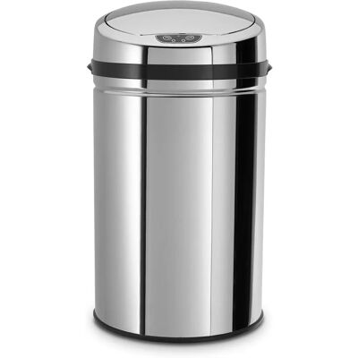 ECHTWERK Poubelle sensor en acier inoxydable 30L ECHTWERK Poubelle sensor en acier inoxydable 30L