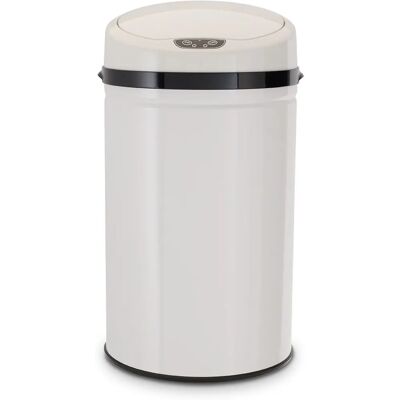 Poubelle Inox White avec capteur infrarouge - 30 litres Poubelle Inox White avec capteur infrarouge - 30 litres
