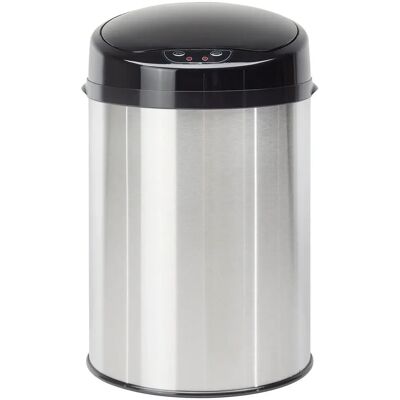 ECHTWERK - INOX BRUSHED - 9 l - H 37,5 cm - poubelle - Publicité ECHTWERK - INOX BRUSHED - 9 l - H 37,5 cm - poubelle - Publicité