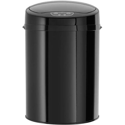ECHTWERK Zwarte Sensor Vuilnisbak 9L - Prullenbak ECHTWERK Zwarte Sensor Vuilnisbak 9L - Prullenbak