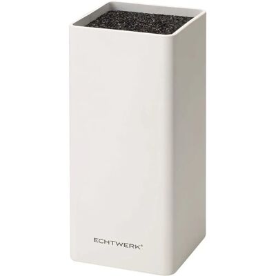 Bloque de cuchillos cuadrado blanco ECHTWERK - Almacenamiento para cuchillos de cocina Bloque de cuchillos cuadrado blanco ECHTWERK - Almacenamiento para cuchillos de cocina
