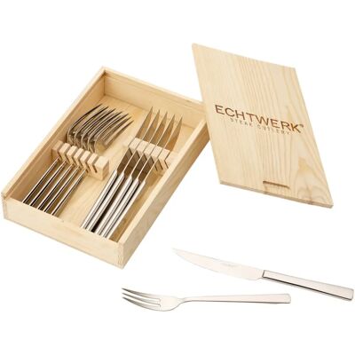 Set di posate per bistecche e grigliate ECHTWERK Sarre 12 pz. Set di posate per bistecche e grigliate ECHTWERK Sarre 12 pz.