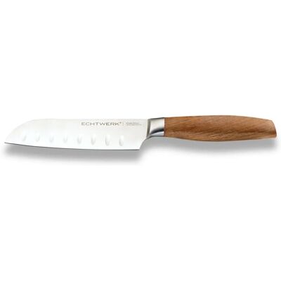 ECHTWERK Classic Edition Santoku Mes - 15,3cm, Zilver, Roestvrij staal ECHTWERK Classic Edition Santoku Mes - 15,3cm, Zilver, Roestvrij staal